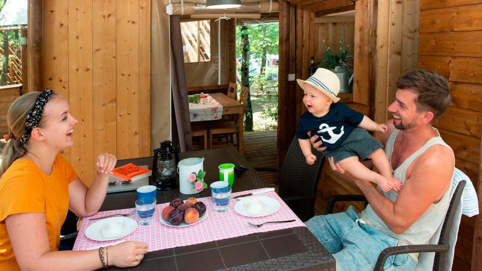  Glamping vakantie voor het hele gezin