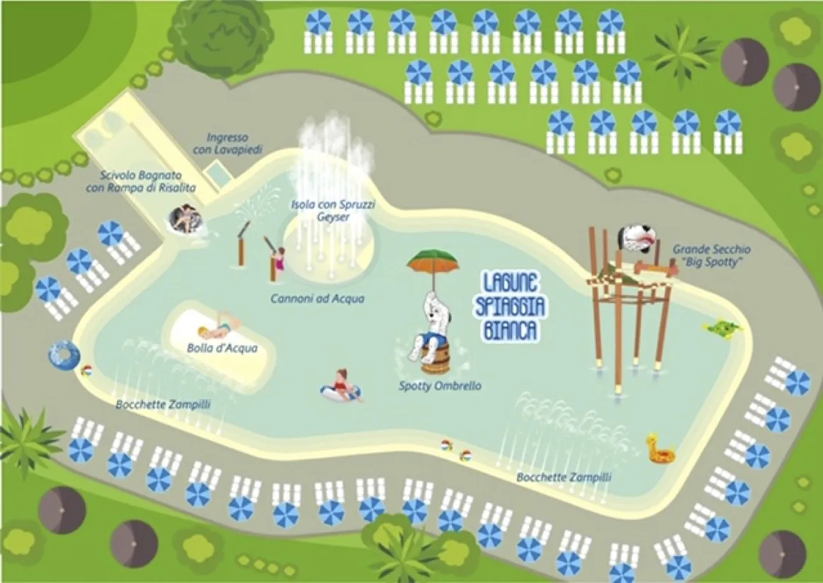 New Spotty Spray park a Orlando in Chianti Glamping Resort 
